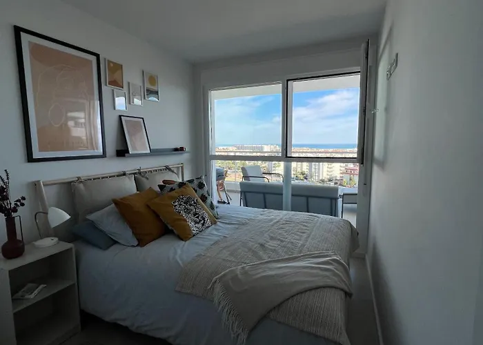 Exceptional Apartment In Gran Canet 9Th Floor With Sea View And Private Garage